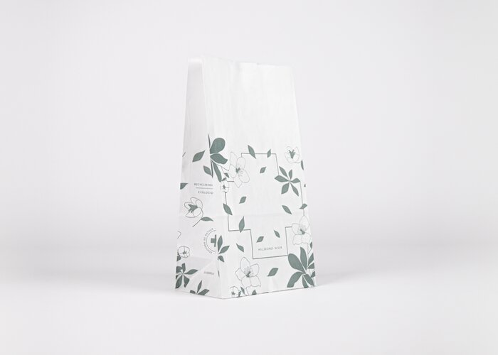 Sachets en papier HELLEBORUS à soufflets et fond Z42