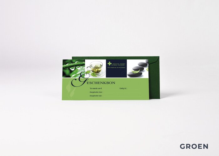 Set geschenkbonnen (50 ex.) in uitverkoop
