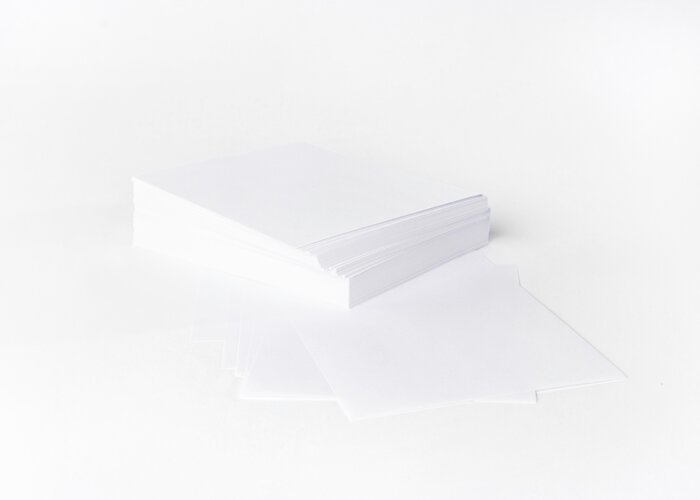 Papiers pesée blancs