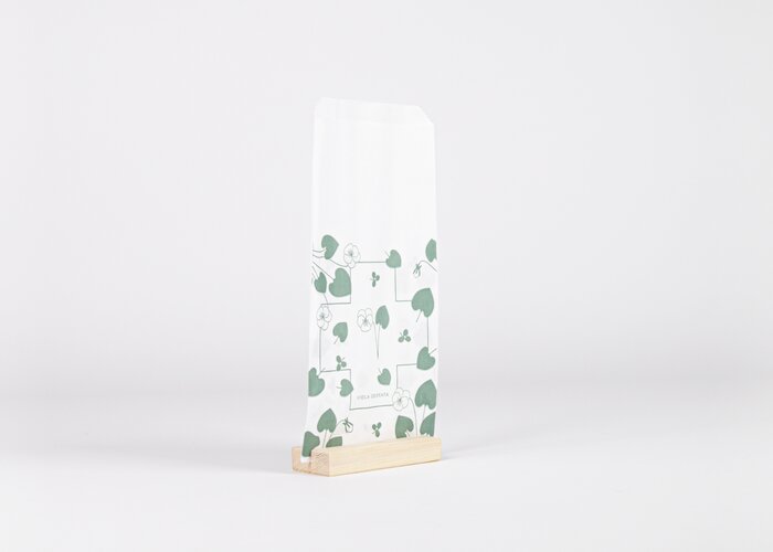 Sachets en papier VIOLA avec soufflets Z43