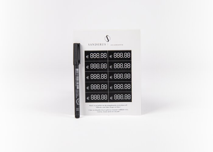 Etiquettes de prix