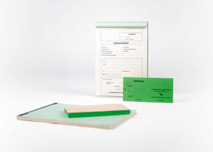 Afhaaltickets en verhuurbonnen